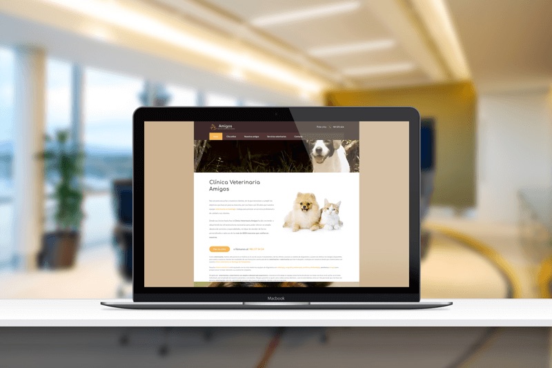 Diseño de webs de veterinaria